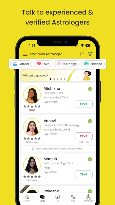 Astrotalk - Talk to Astrologer App Store screenshot