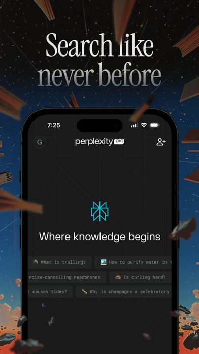 Perplexity - AI Search & Chat App Store screenshot
