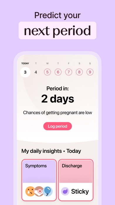 Flo Cycle & Period Tracker App Store screenshot
