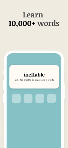 Vocabulary - Learn words daily App Store screenshot