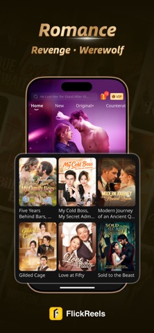 FlickReels - AI Story & Drama App Store screenshot