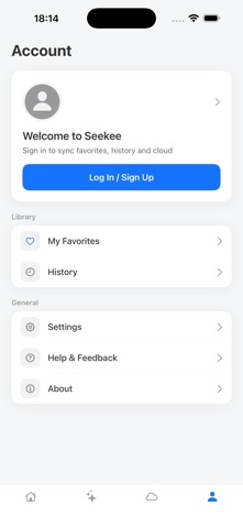 Seekee: Ai Search & Ai Tools App Store screenshot