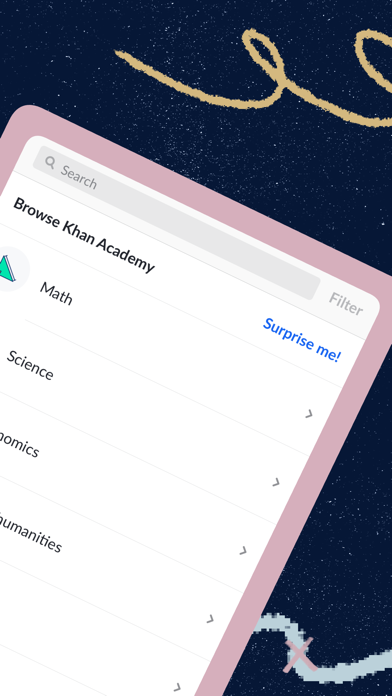 Khan Academy App Store screenshot