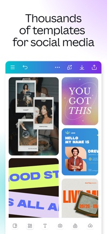 Canva AI Photo & Video Editor App Store screenshot