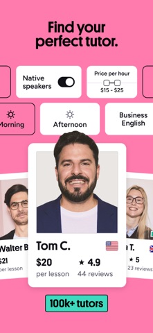 Preply - Language Learning App App Store screenshot