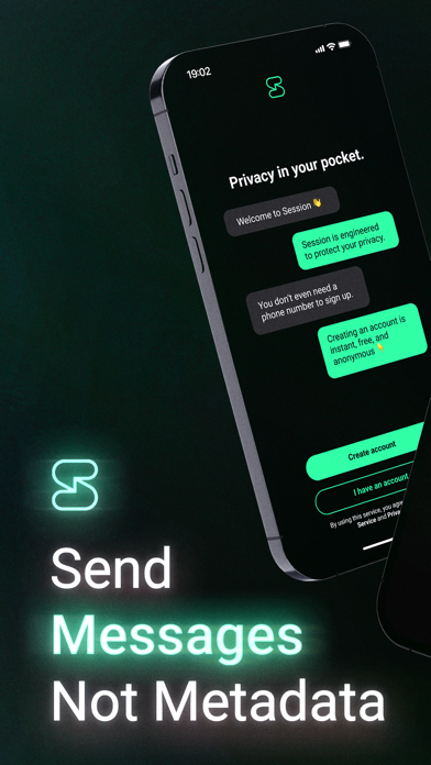 Session - Private Messenger App Store screenshot