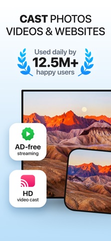 Screen Mirroring App: Smart TV App Store screenshot