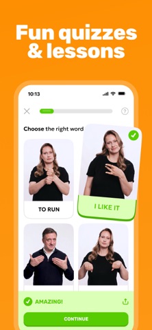 ASL Otty: Signs Language Learn App Store screenshot