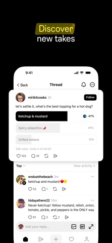 Threads App Store screenshot