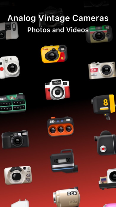 Dazz Cam - Vintage Camera App Store screenshot