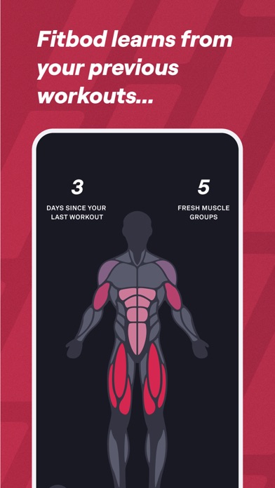 Fitbod: Gym & Fitness Planner App Store screenshot