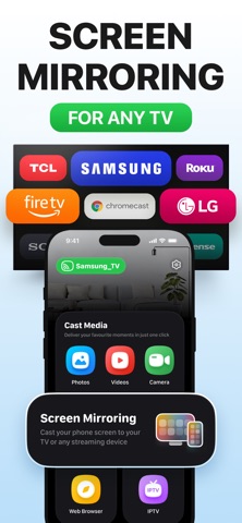 Screen Mirroring App: Smart TV App Store screenshot