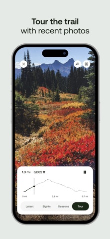 AllTrails: Hike, Bike & Run App Store screenshot