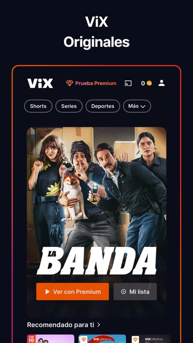 ViX: TV, Sports and News App Store screenshot