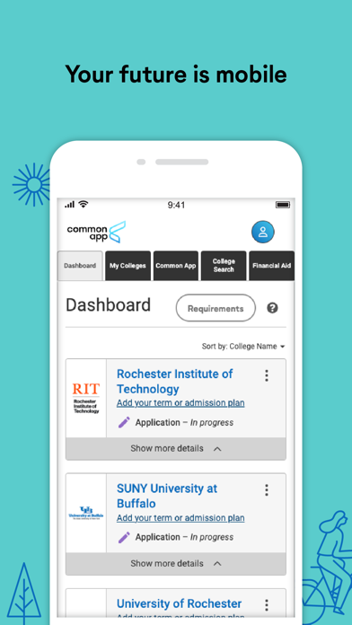 Common App App Store screenshot