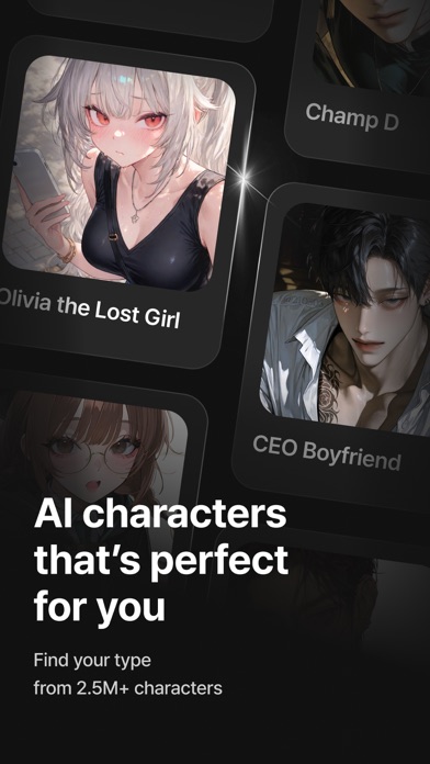 zeta: AI Chat, Story, Play App Store screenshot
