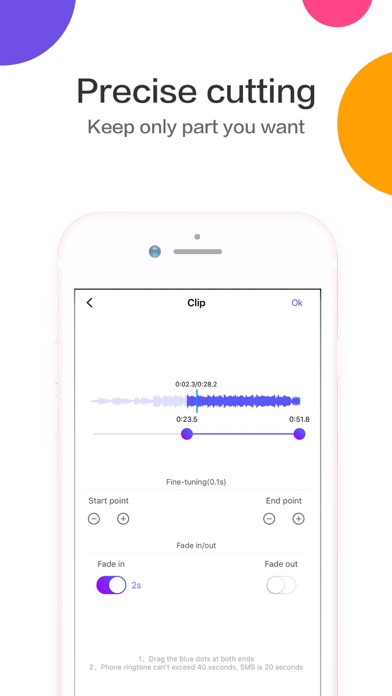 Ringtones Maker - the ring app App Store screenshot