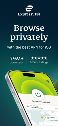 ExpressVPN · Secure & Fast VPN App Store screenshot