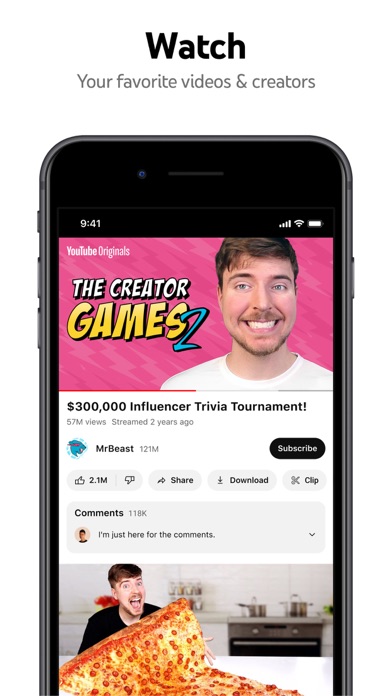 YouTube App Store screenshot