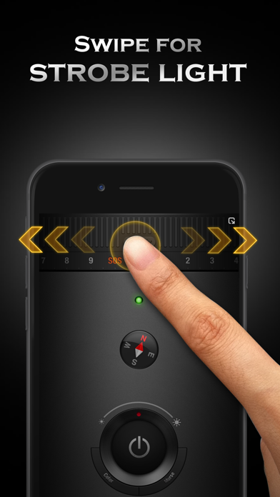 Flashlight Ⓞ App Store screenshot