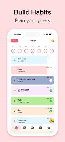 Habit Tracker App Store screenshot