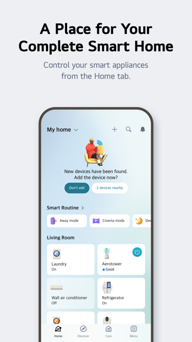 LG ThinQ App Store screenshot