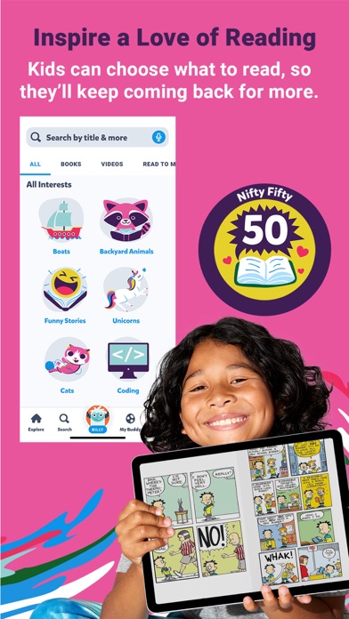 Epic - Kids' Books & Reading App Store screenshot