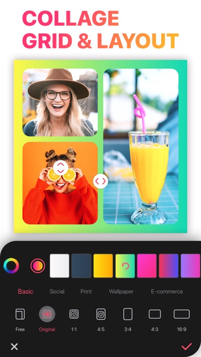 Collage Maker - LiveCollage App Store screenshot