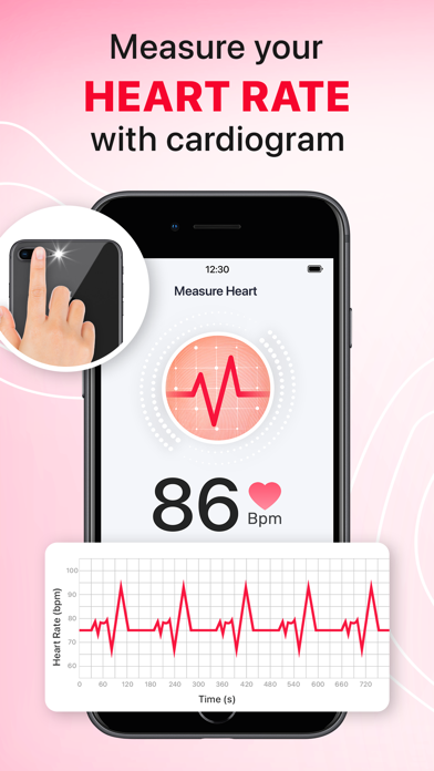 iCardiac: Heart Rate & Health App Store screenshot