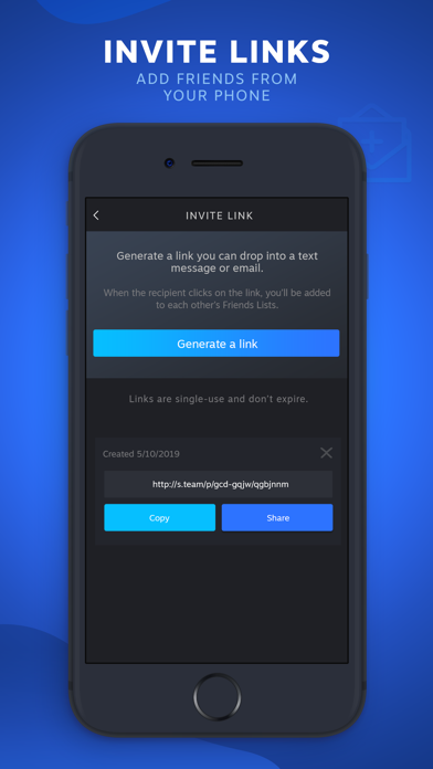 Steam Chat App Store screenshot