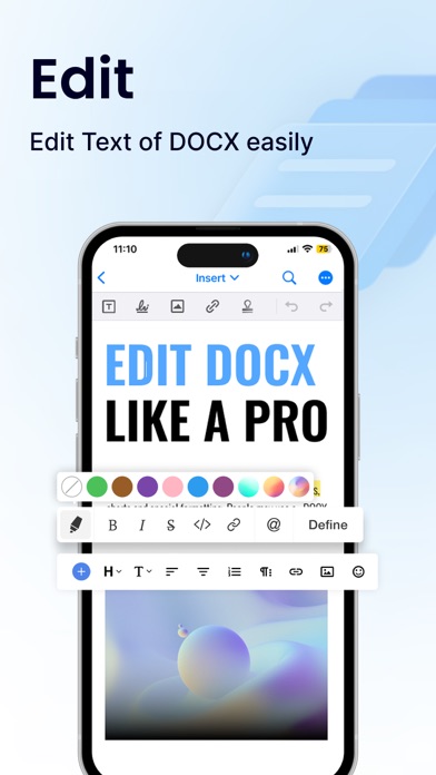 Office Word:Edit Word Document App Store screenshot