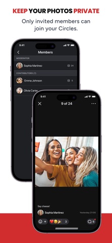 PhotoCircle App Store screenshot