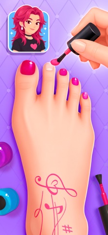Nail Salon Games for Kids 2-5 App Store screenshot