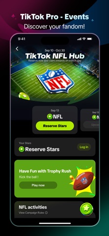 TikTok Pro - Events App Store screenshot