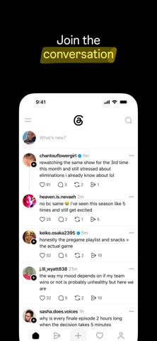 Threads App Store screenshot