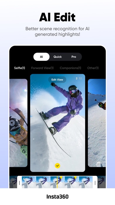Insta360 App Store screenshot
