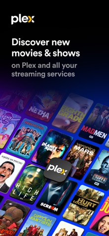 Plex: Find Movies and TV Shows App Store screenshot