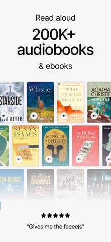ElevenReader: Read Books Aloud App Store screenshot