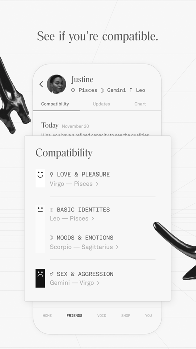 Co–Star Personalized Astrology App Store screenshot