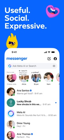 Messenger App Store screenshot