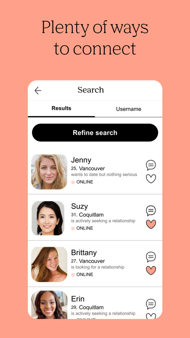 Plenty of Fish : Dating App App Store screenshot