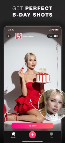 Glam AI: Video & Photo Editor App Store screenshot