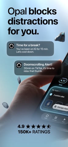 Opal: Screen Time Control App Store screenshot