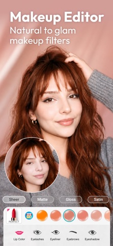 YouCam Makeup: Face Editor App Store screenshot