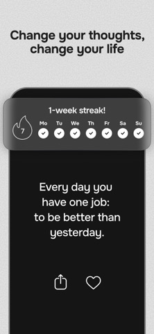 Motivation - Daily quotes App Store screenshot