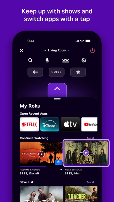 The Roku App (Official) App Store screenshot