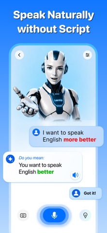 LearnUp: Speak & Learn English App Store screenshot