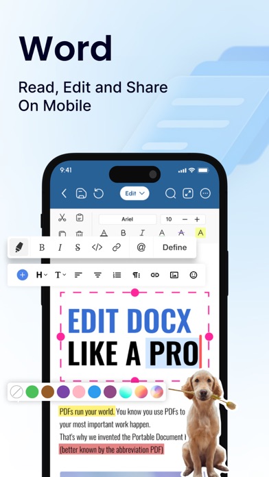 Office Word:Edit Word Document App Store screenshot