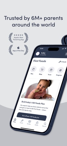 Solid Starts: Baby First Foods App Store screenshot