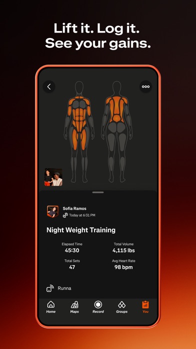 Strava: Run, Bike, Walk App Store screenshot